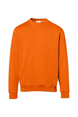 HAKRO Sweatshirt „Premium“ - 471 - orange - Größe: L von HAKRO
