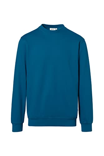 HAKRO Sweatshirt „Premium“ - 471 - petrol - Größe: M von HAKRO