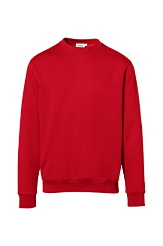 HAKRO Sweatshirt „Premium“ - 471 - rot - Größe: M von HAKRO