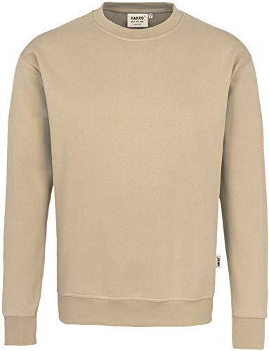 HAKRO Sweatshirt „Premium“ - 471 - sand - Größe: L von HAKRO