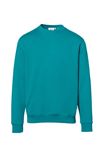 HAKRO Sweatshirt „Premium“ - 471 - smaragd - Größe: M von HAKRO