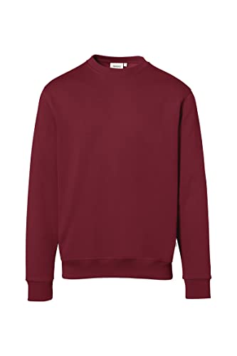 HAKRO Sweatshirt „Premium“ - 471 - weinrot - Größe: S von HAKRO
