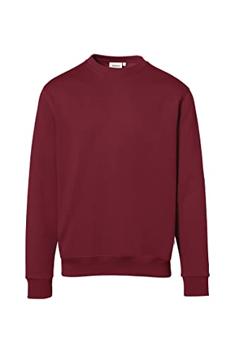 HAKRO Sweatshirt „Premium“ - 471 - weinrot - Größe: XL von HAKRO