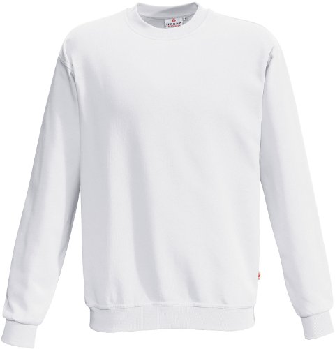 HAKRO Sweatshirt „Premium“ - 471 - weiß - Größe: 3XL von HAKRO