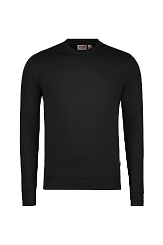 HAKRO Sweatshirt MIKRALINAR® ECO, schwarz, L von HAKRO