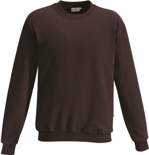 Hakro Performance Sweatshirt,Schokolade,M von HAKRO