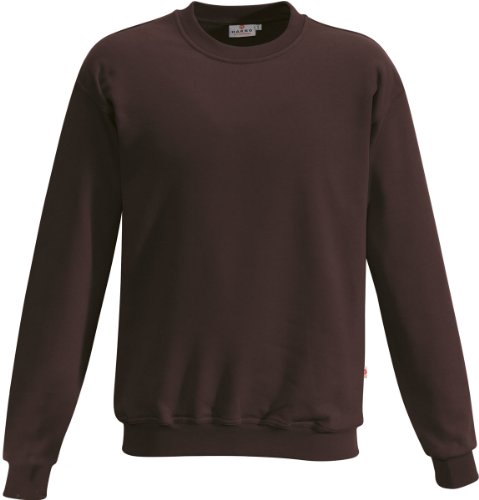 Hakro Performance Sweatshirt,Schokolade,XL von HAKRO