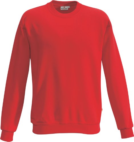 Hakro Performance Sweatshirt,Rot,5XL von HAKRO
