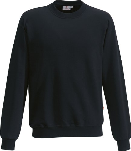 Hakro Performance Sweatshirt,Schwarz,4XL von HAKRO