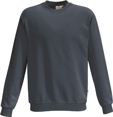 HAKRO Sweatshirt „Premium“ - 471 - dunkelgrau - Größe: S von HAKRO