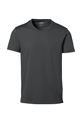 HAKRO T-Shirt Cotton-Tec, anthrazit, 4XL von HAKRO