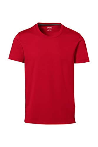 HAKRO T-Shirt Cotton-Tec, rot, L von HAKRO