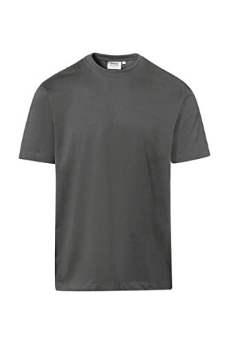 T-Shirt Heavy, Graphit, L von HAKRO