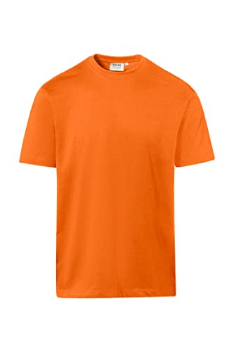 T-Shirt Heavy, Orange, M von HAKRO