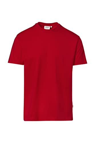 T-Shirt Heavy, Rot, L von HAKRO