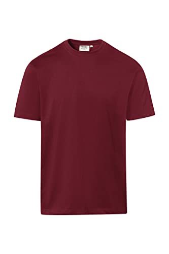 T-Shirt Heavy, Weinrot, XL von HAKRO