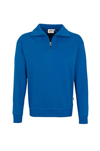 HAKRO Zip-Sweatshirt, royalblau, Größen: XS - XXXL Version: M - Größe M von HAKRO