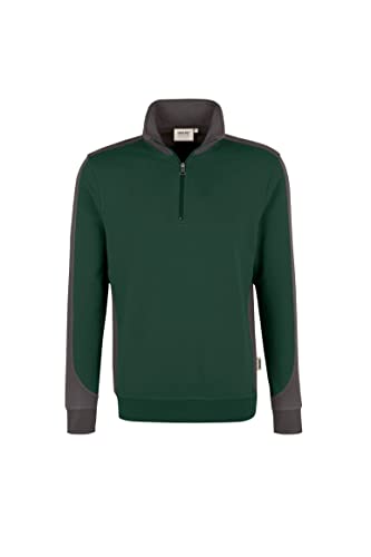 HAKRO Zip-Sweatshirt Contrast Performance von HAKRO