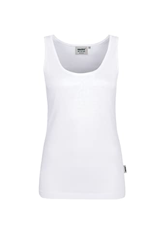 Hakro Damen-Tanktop Classic, HK159-weiß, M von HAKRO