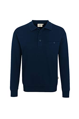 Hakro Herren Pocket-Polo-Sweatshirt Premium # 457 (2XL, tinte) von HAKRO