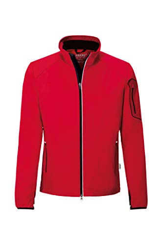 Hakro Light-Softshell-Jacke Brantford, HK856-rot, 6XL von HAKRO