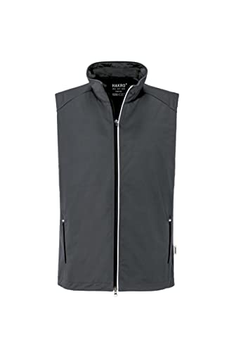 Hakro Light-Softshell-Weste Edmonton, HK-anthrazit, 3XL von HAKRO