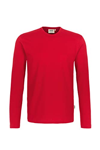 Hakro Longsleeve Heavy # 278 (2XL, rot) von HAKRO