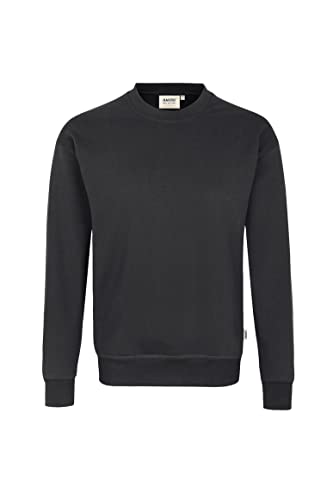 Hakro Performance Sweatshirt,Karbongrau,XL von HAKRO