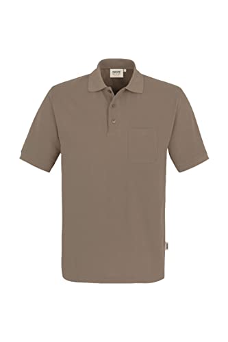 Hakro Pocket Poloshirt Performance, nougat, 3XL von HAKRO