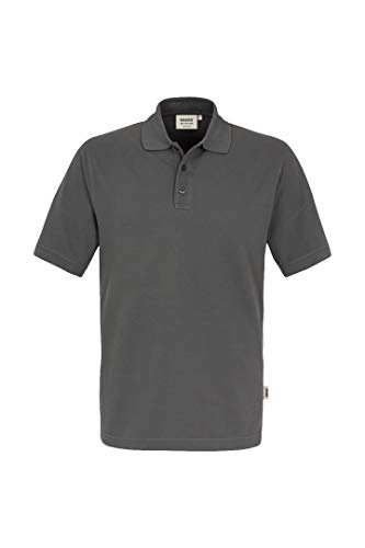 Hakro Polo-Shirt mit Kurzarm für Herren, 800, Grau, 800 L von HAKRO