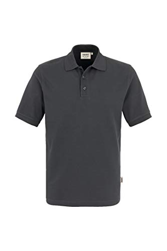 Hakro Polo-Shirt mit Kurzarm für Herren, 800, Grau, 800 XXL von HAKRO