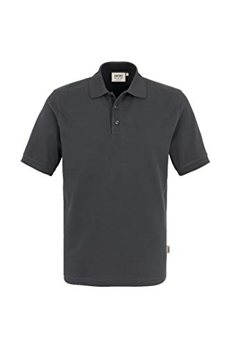 Hakro Polo-Shirt mit Kurzarm für Herren, 800, Grau, 800 XXXL von HAKRO