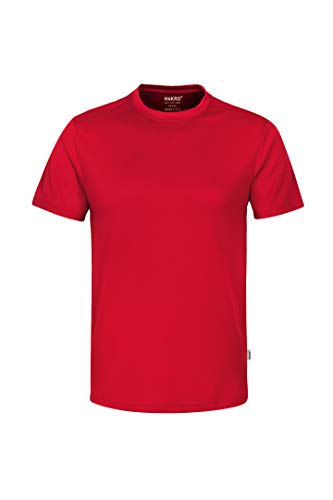 Hakro T-SHIRT COOLMAX® # 287 UNISEX (2XL, rot) von HAKRO