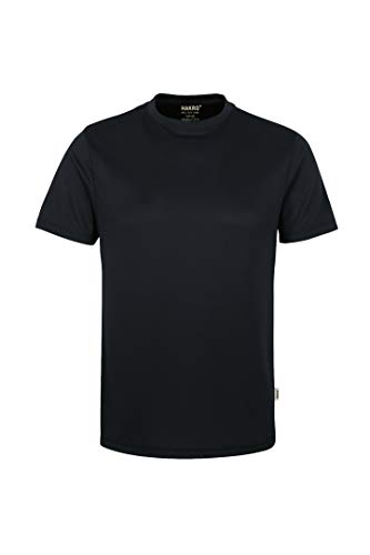 Hakro T-SHIRT COOLMAX® # 287 UNISEX (M, schwarz) von HAKRO