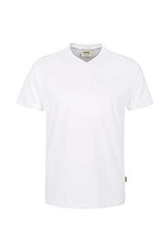 Hakro V-Shirt Classic | Farbe: weiß | Größe: L von HAKRO