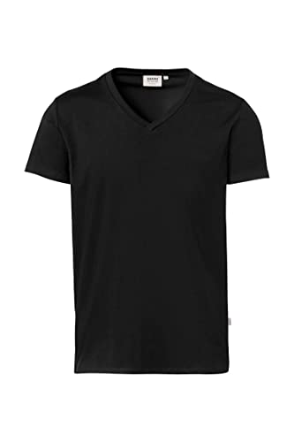 Hakro V-Shirt Stretch, HK272-schwarz, XXL von HAKRO