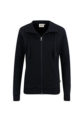 Hakro WOMEN-SWEATJACKE COLLEGE # 406 (2XL, schwarz) von HAKRO