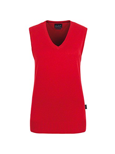 Hakro WOMEN-V-PULLUNDER PREMIUM-COTTON # 132 (M, rot) von HAKRO