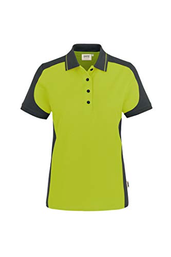 Hakro Women Contrast Poloshirt Performance, kiwi, M von HAKRO