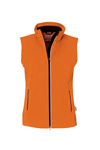 Hakro Women-Light-Softshell-Weste Sarina, HK254-orange, 2XL von HAKRO