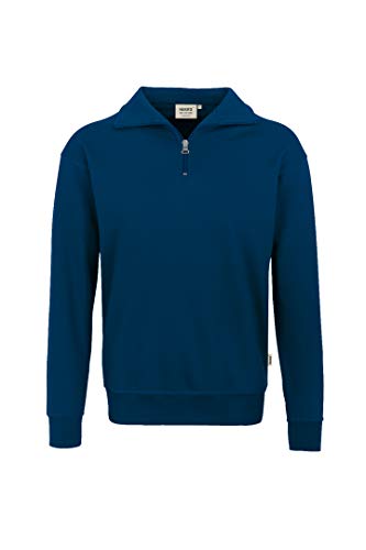 Hakro Zip Sweatshirt Premium, marine, 2XL von HAKRO