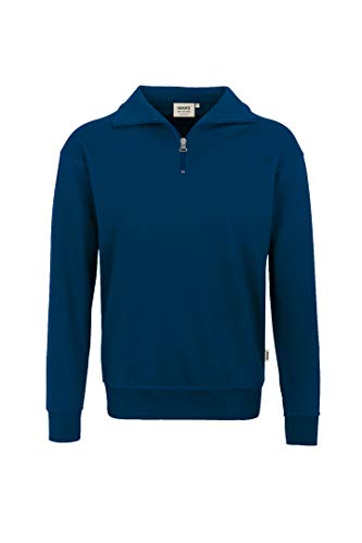 Hakro Zip Sweatshirt Premium, marine, M von HAKRO