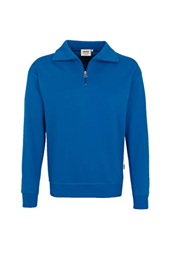 Hakro Zip-Sweatshirt Premium, royal, 4XL von HAKRO