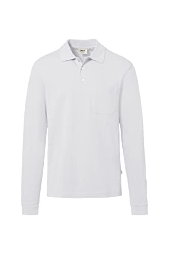 Longsleeve-Pocket-Poloshirt Top #809 von HAKRO