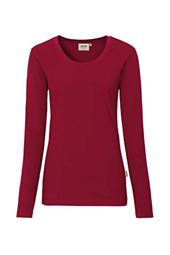 Women's Long-Sleeved Performance Top,Weinrot,6XL Women's Long-Sleeved Performance Top,Weinrot,6XL von HAKRO