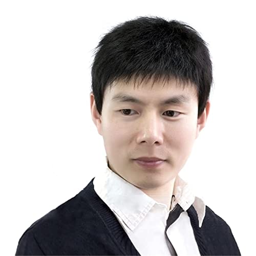 Perücken Ältere Männer Kurze Natürliche Menschliches Haar Schwarze Perücke Männlichen Erwachsenen Stil Ersatz Täglichen Gebrauch Perücken Perücke von HALAHAI