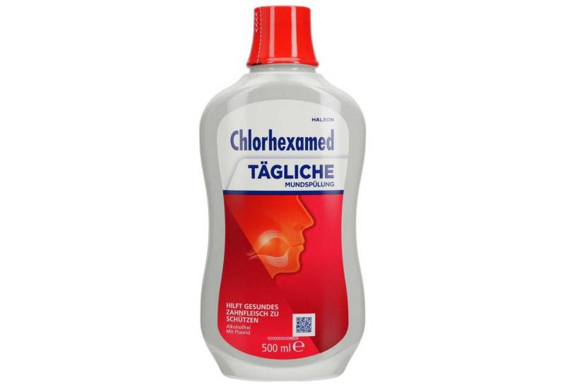 HALEON Mundspülung CHLORHEXAMED tägliche Mundspülung 0,06%, 500 ml, Speziell für die langfristige Mundhygiene entwickelt. HALEON Mundspülung CHLORHEXAMED tägliche Mundspülung 0,06%, 500 ml, Speziell für die langfristige Mundhygiene entwickelt. von HALEON