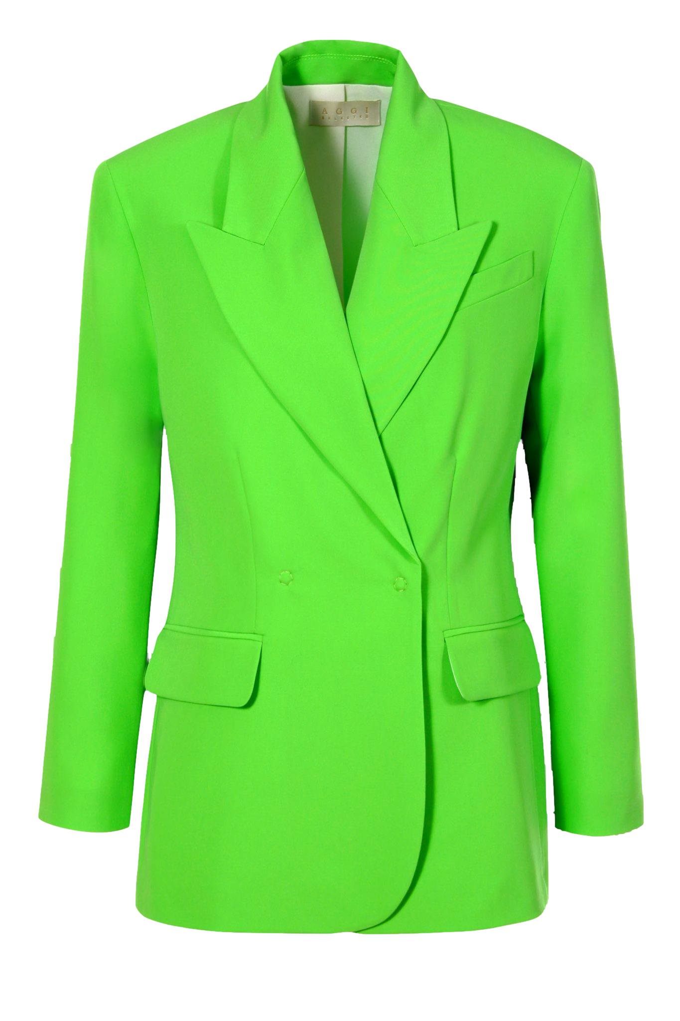 HALEWSKI | Blazer Ramona Green Flash | Women's Lime Green Blazers HALEWSKI | Blazer Ramona Green Flash | Women's Lime Green Blazers von HALEWSKI