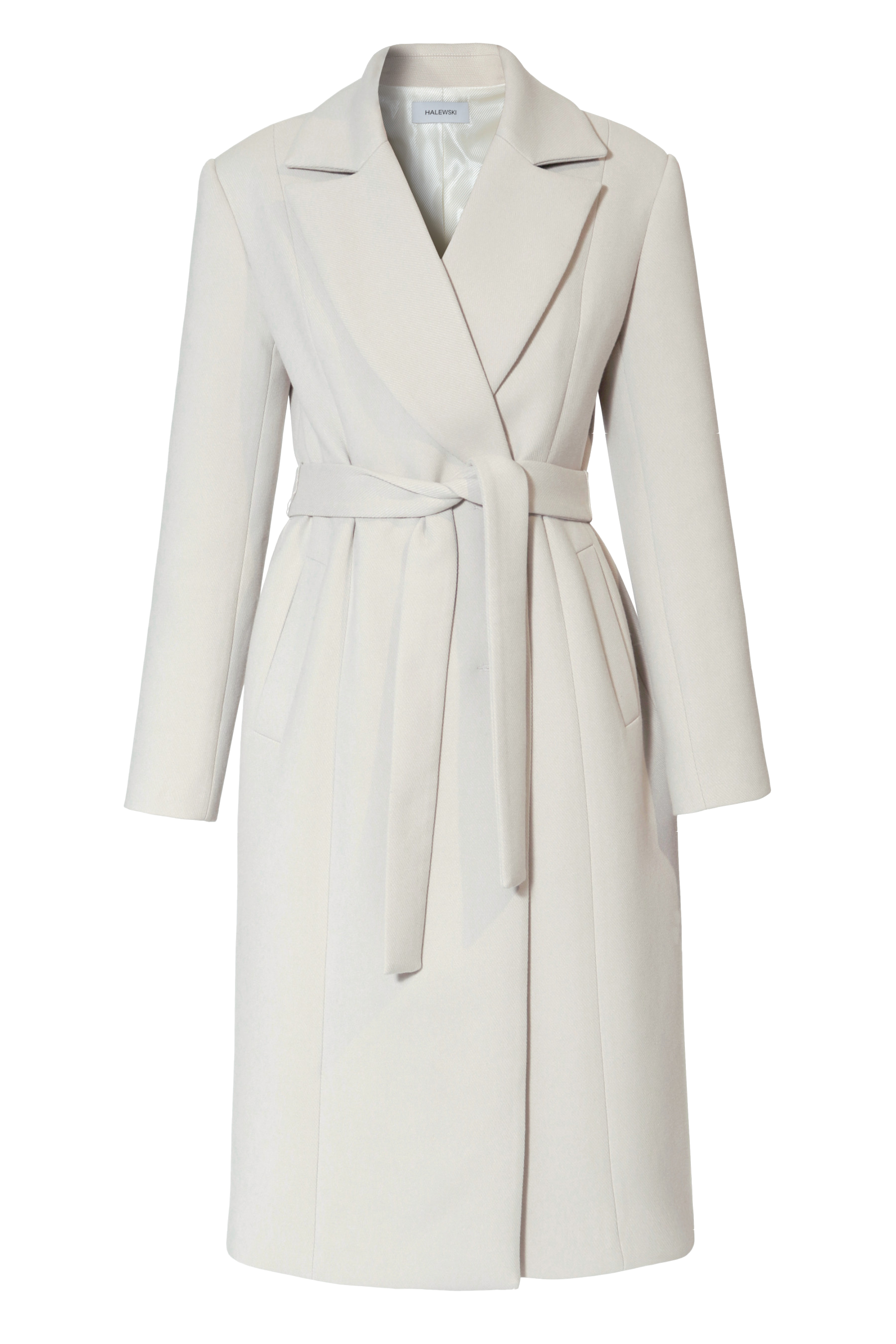 Coat Michelle Cold Ivory - Grey - M - HALEWSKI - Coats Coat Michelle Cold Ivory - Grey - M - HALEWSKI - Coats von HALEWSKI