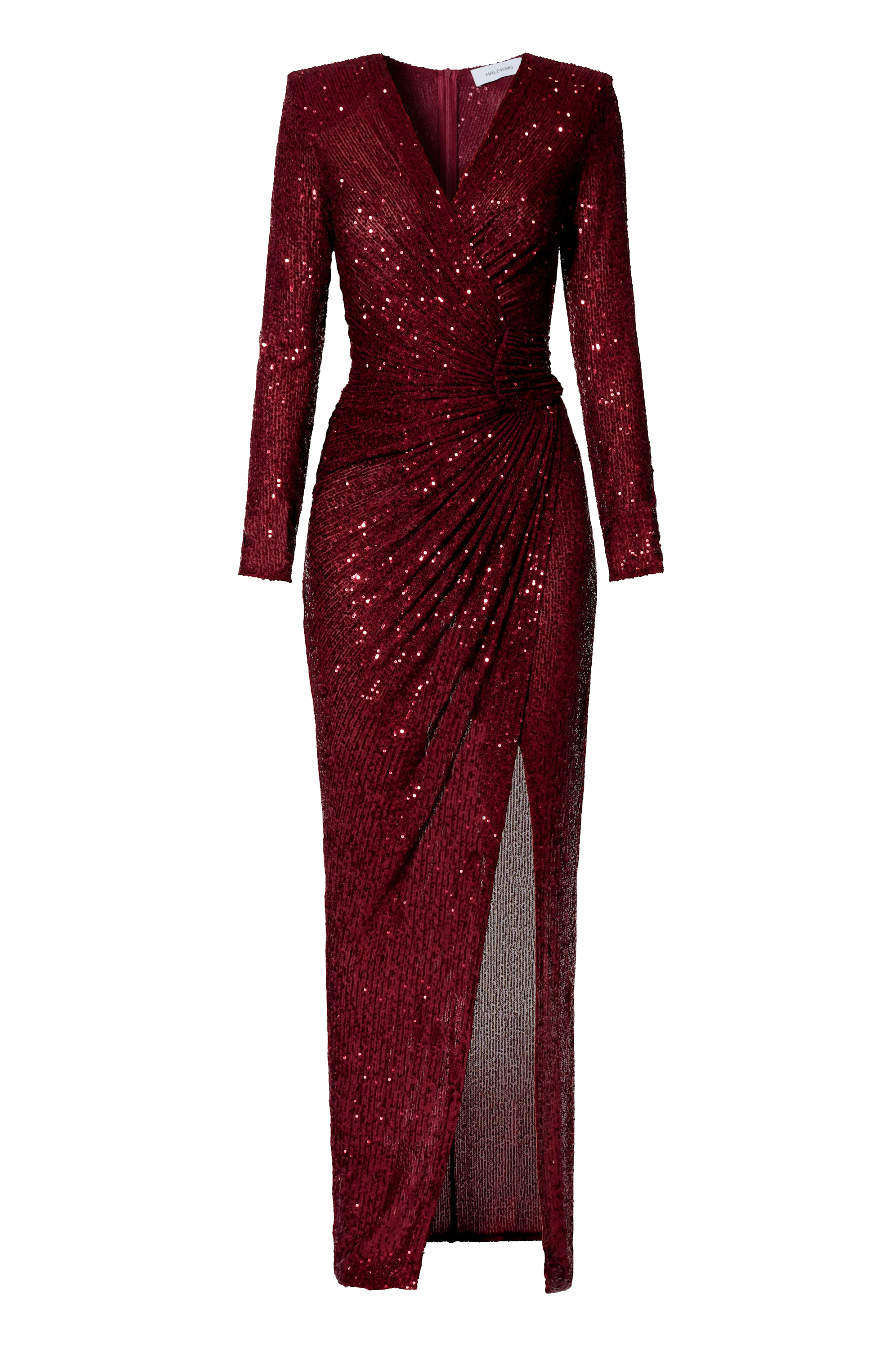 Dress Scarlet Burgundy Sparkle - Red - S - HALEWSKI - Maxi dresses Dress Scarlet Burgundy Sparkle - Red - S - HALEWSKI - Maxi dresses von HALEWSKI